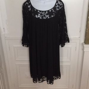 Dress Barn size 14W beautiful black dress